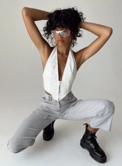 Princess Polly Kravit Top White