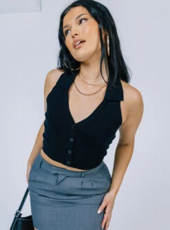 Princess Polly Aydin Top Black