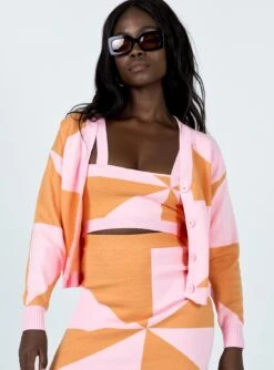 Princess Polly Ivanna Knit Cardigan Set Multi