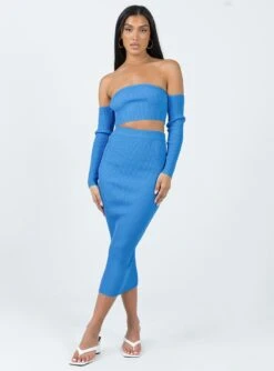 Princess Polly Elka Set Blue