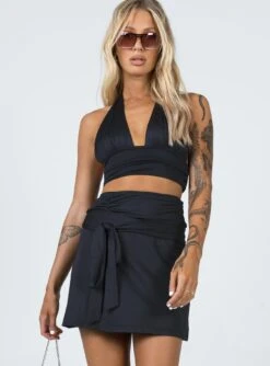 Bleeker Mini Skirt Black