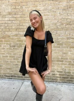 Princess Polly Lorna Romper Black