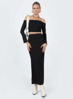 Princess Polly Daltan Set Black