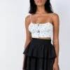 Princess Polly Greta Mini Skirt Black