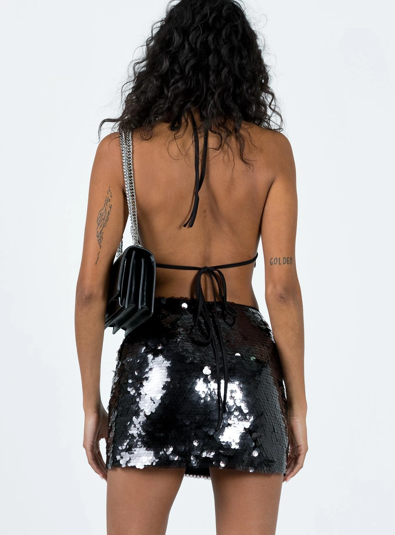 Hannam Mini Skirt Black 5 Hannam Mini Skirt Black - Image 5