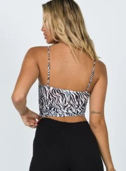 Princess Polly Shine Bright Crop Top Zebra 9 Princess Polly Shine Bright Crop Top Zebra -Polly Fashion Store 4 69c63233 7c04 48be 8356 4a2f98dcbd72