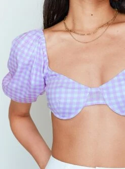 Princess Polly Caroline Puff Sleeve Top Purple 9 Princess Polly Caroline Puff Sleeve Top Purple -Polly Fashion Store 5 2066562f 48e5 467e 879e 23926dbbc8dd