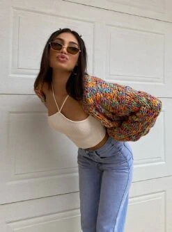 Princess Polly Kimberly Halter Top White